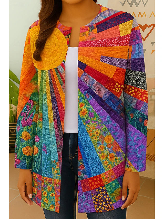 Giacca colorata invernale