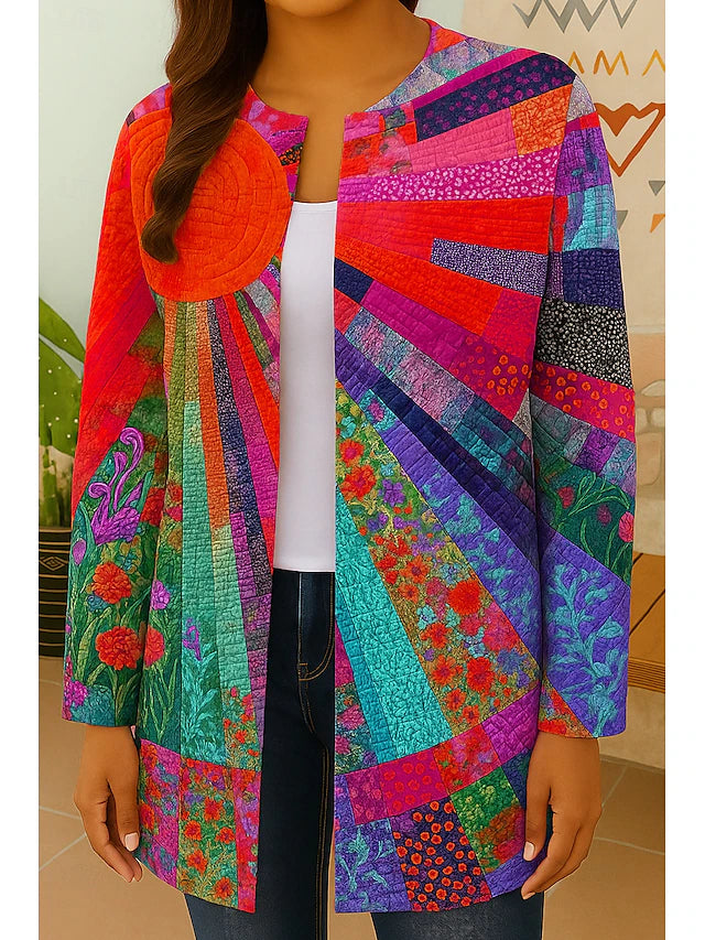 Giacca colorata invernale