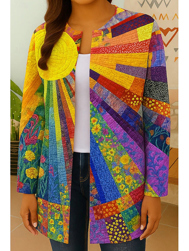 Giacca colorata invernale