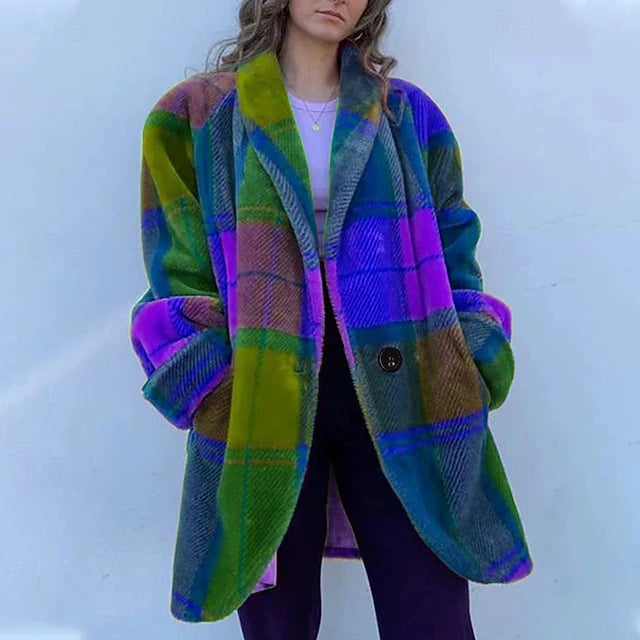 Cappotto invernale colorato